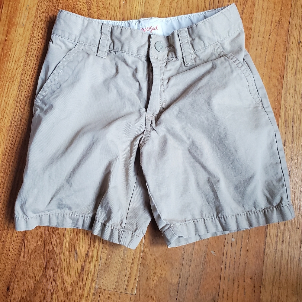 Cat & Jack Tan Khaki Boys Shorts Size S(6/7) Preowned Good Condition
